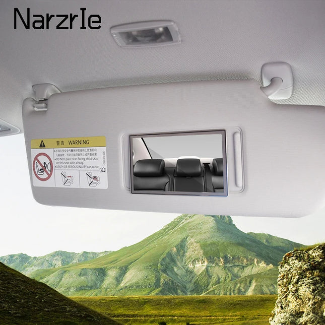 Stainless Steel Adhesive Visor Mirror