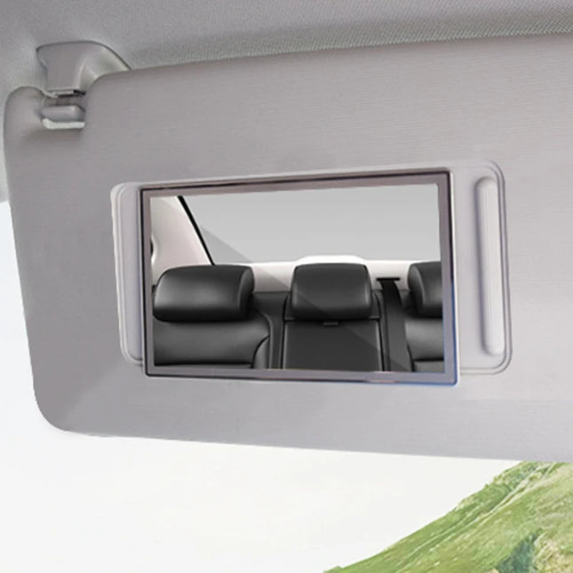 Stainless Steel Adhesive Visor Mirror