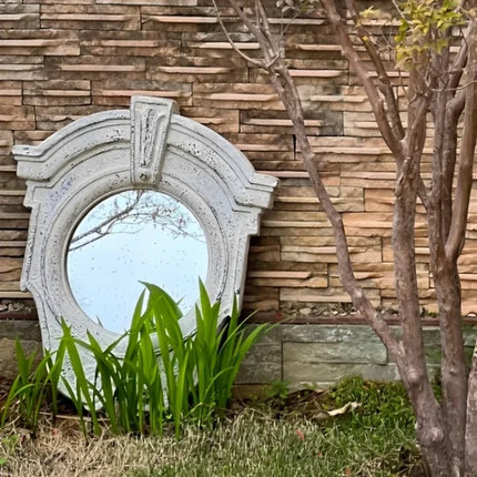 Boho Outdoor Hanging Wall Mirror