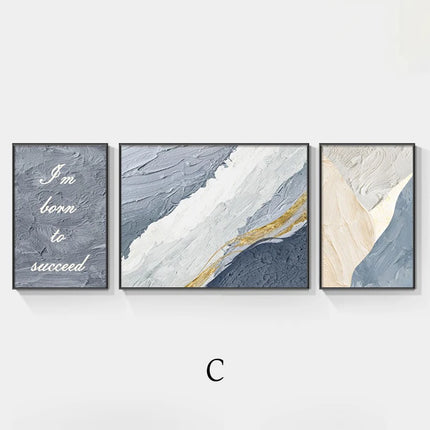Hand-Drawn Abstract Canvas