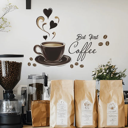 Coffee Time Wall Sticker