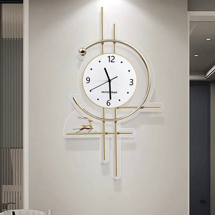 Peacock Design Wall Watch