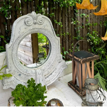 Boho Outdoor Hanging Wall Mirror
