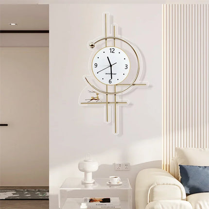 Peacock Design Wall Watch