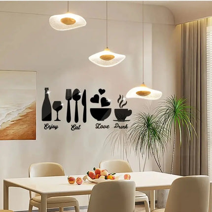 Mirror Kitchen Wall Art
