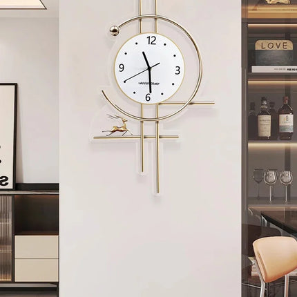 Peacock Design Wall Watch