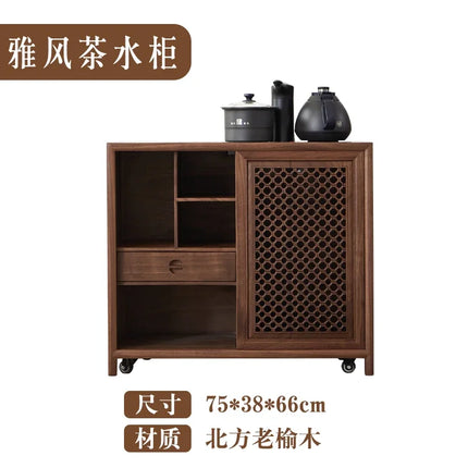 Kitchen Auxiliary Table Sideboard Buffet Cabinet Storage Modern Space Saving Furniture White Lounge Luxury Dining Room Living