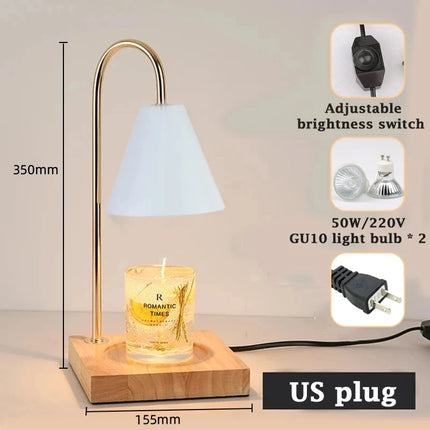 Dimmable Candle Warmer Table Lamp