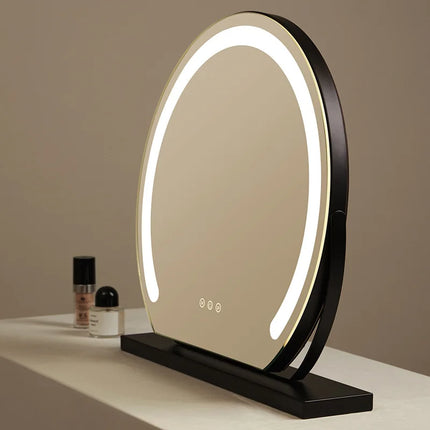 Dimmable Multi-Color Travel Makeup Mirror
