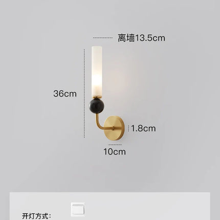 Modern Copper Wall Lamp