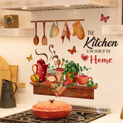 Kitchen Pattern Wall Sticker