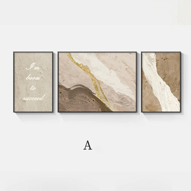 Hand-Drawn Abstract Canvas
