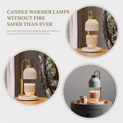 Timer & Dimmer Electric Candle Warmer