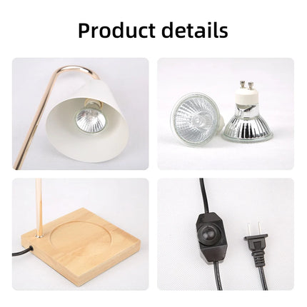 Dimmable Candle Warmer Table Lamp