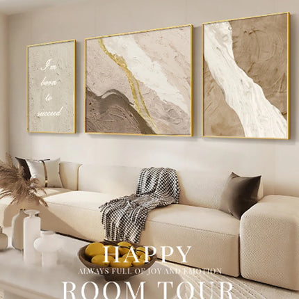 Hand-Drawn Abstract Canvas