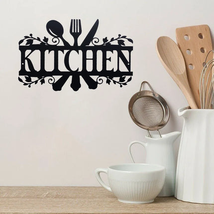 Rustic Kitchen Metal Sign
