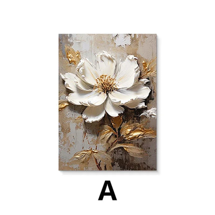 Modern Luxury Flower Canvas Print