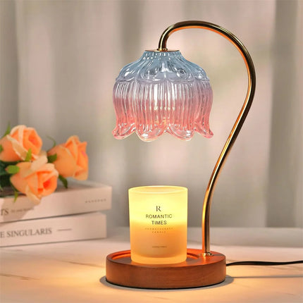 Petal-Shaped Retro Candle Warmer