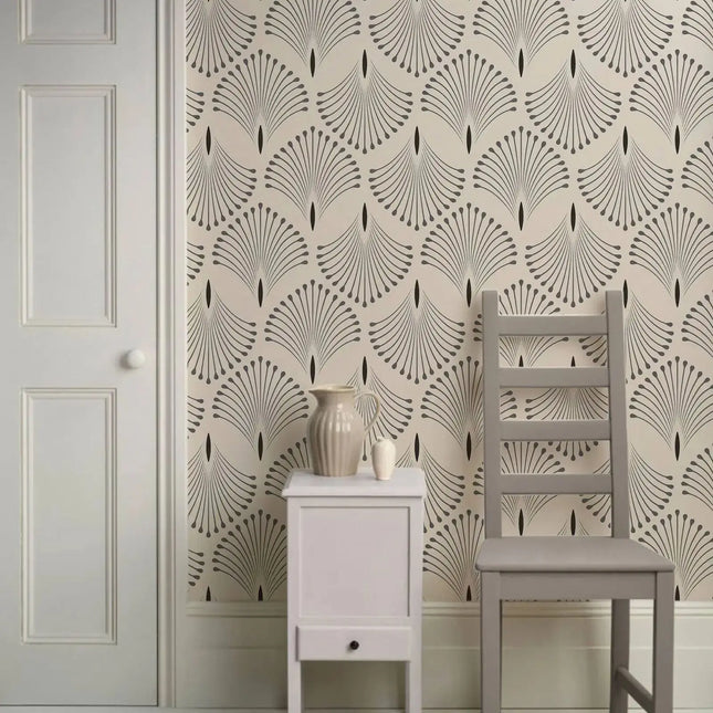 Modern Geometric Kitchen Wallpaper