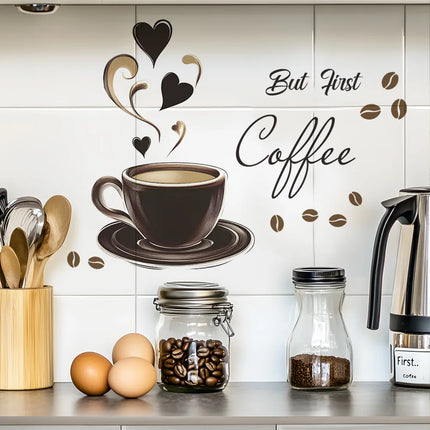 Coffee Time Wall Sticker