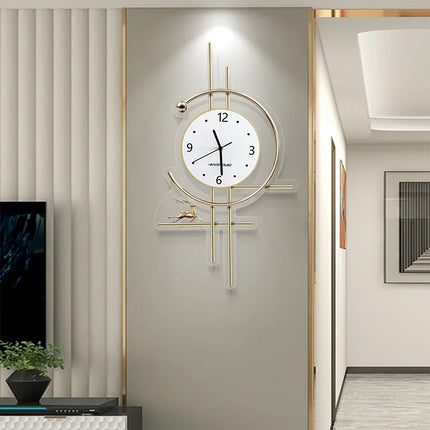 Peacock Design Wall Watch