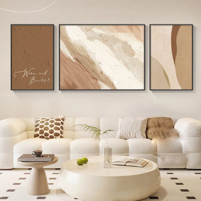 Hand-Drawn Abstract Canvas