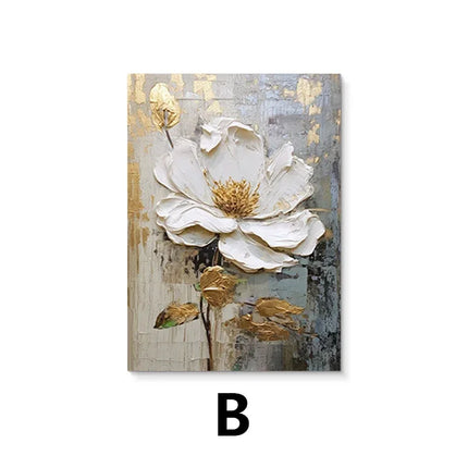Modern Luxury Flower Canvas Print