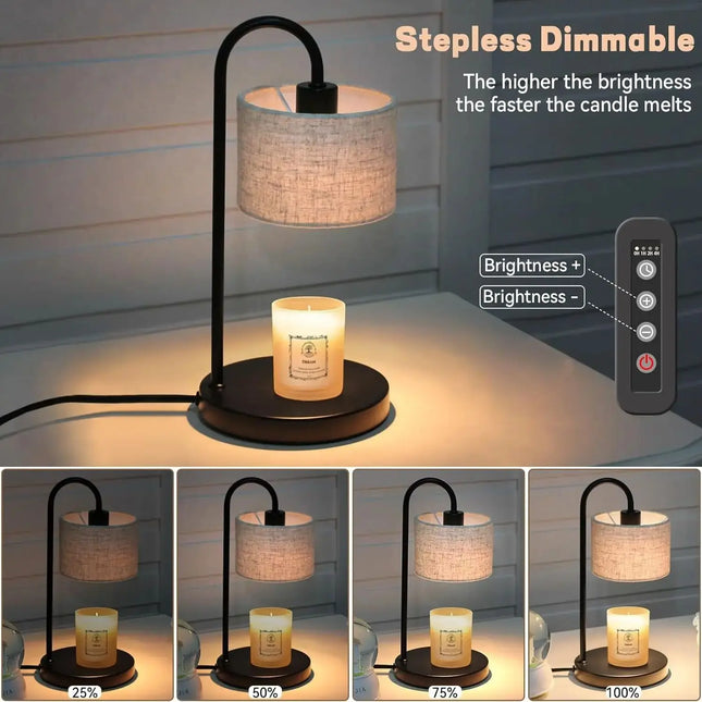Stepless Dimmable Candle Warmer Lamp