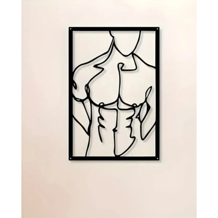 Modern Abstract Metal Wall Art 40x60cm