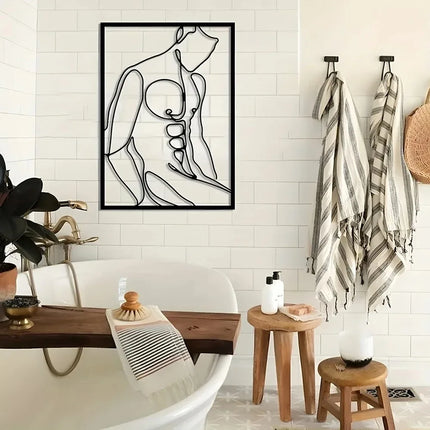 Modern Abstract Metal Wall Art 40x60cm