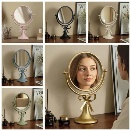 360° Rotatable Bow Vanity Mirror