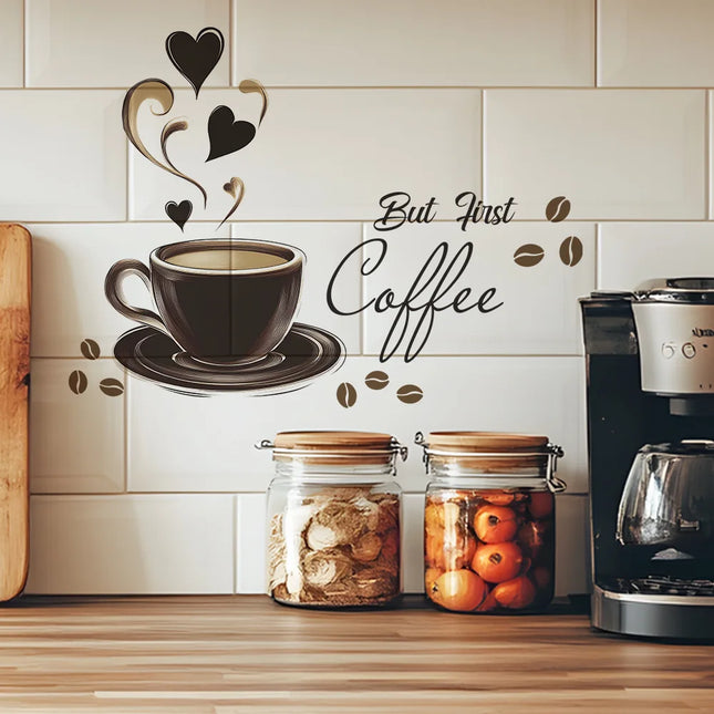 Coffee Time Wall Sticker