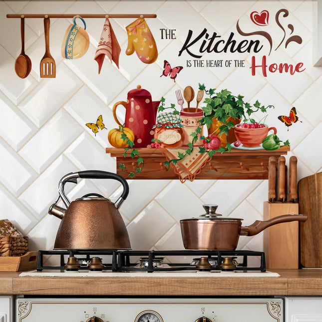 Kitchen Pattern Wall Sticker