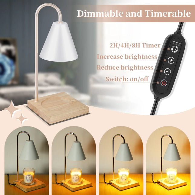 LED Dimmable Candle Warmer Lamp