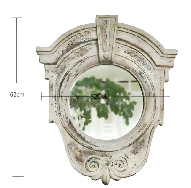 Boho Outdoor Hanging Wall Mirror