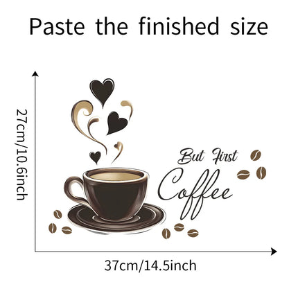 Coffee Time Wall Sticker