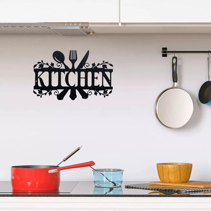 Rustic Kitchen Metal Sign
