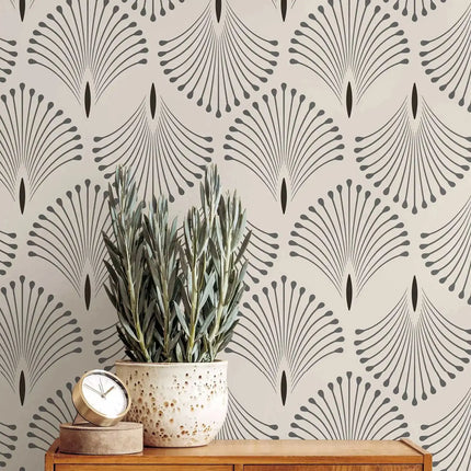 Modern Geometric Kitchen Wallpaper