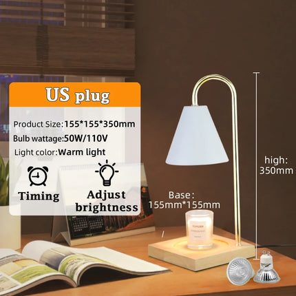 LED Dimmable Candle Warmer Lamp
