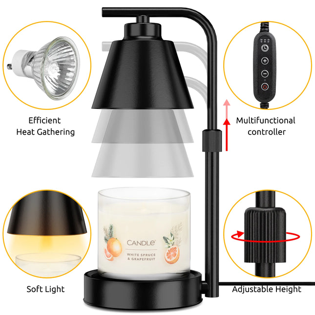 Dimmable Electric Candle Warmer Lamp