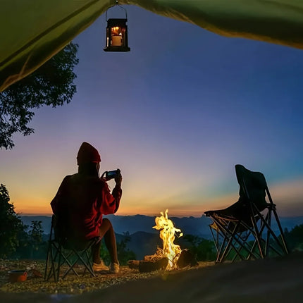 Solar Hanging Candle Lantern