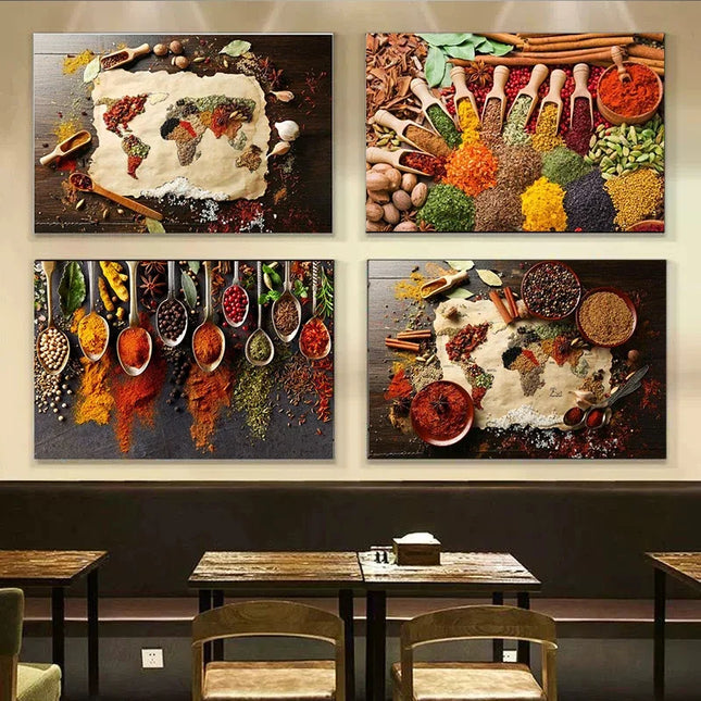 Nordic Kitchen Wall Art