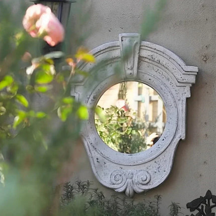 Boho Outdoor Hanging Wall Mirror