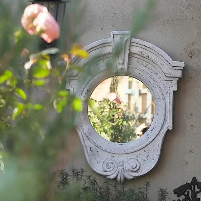 Boho Outdoor Hanging Wall Mirror