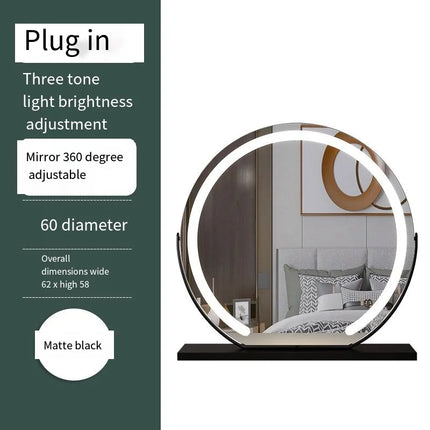 Dimmable Multi-Color Travel Makeup Mirror